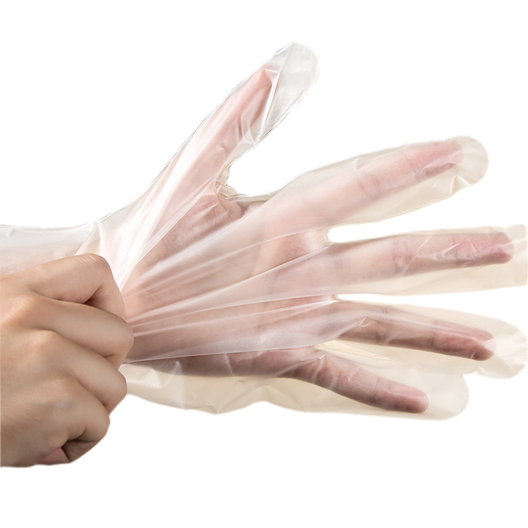 Plastic Transparent Disposable PE Gloves