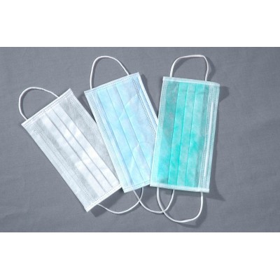 Disposable 3 Ply Protective Waterproof Non Medical Ear Loop & Tie on Face Mask